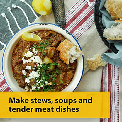 Crock-Pot Slow Cooker | Removable Easy-Clean Ceramic Bowl | 6.5 L (8+ People) | Black [SCV655B]