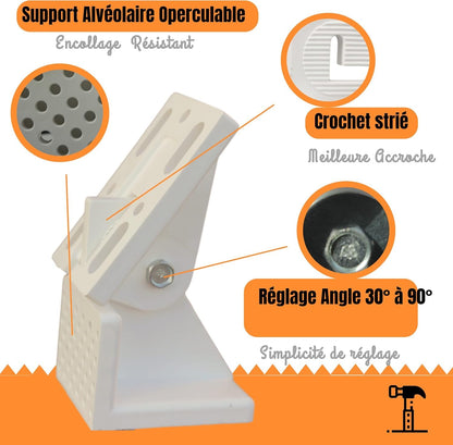 Sous Pente Kit - Under Slope Design and Storage Solution for Attics, Closets, Dressing Rooms and Offices with Space Optimization Under Roof