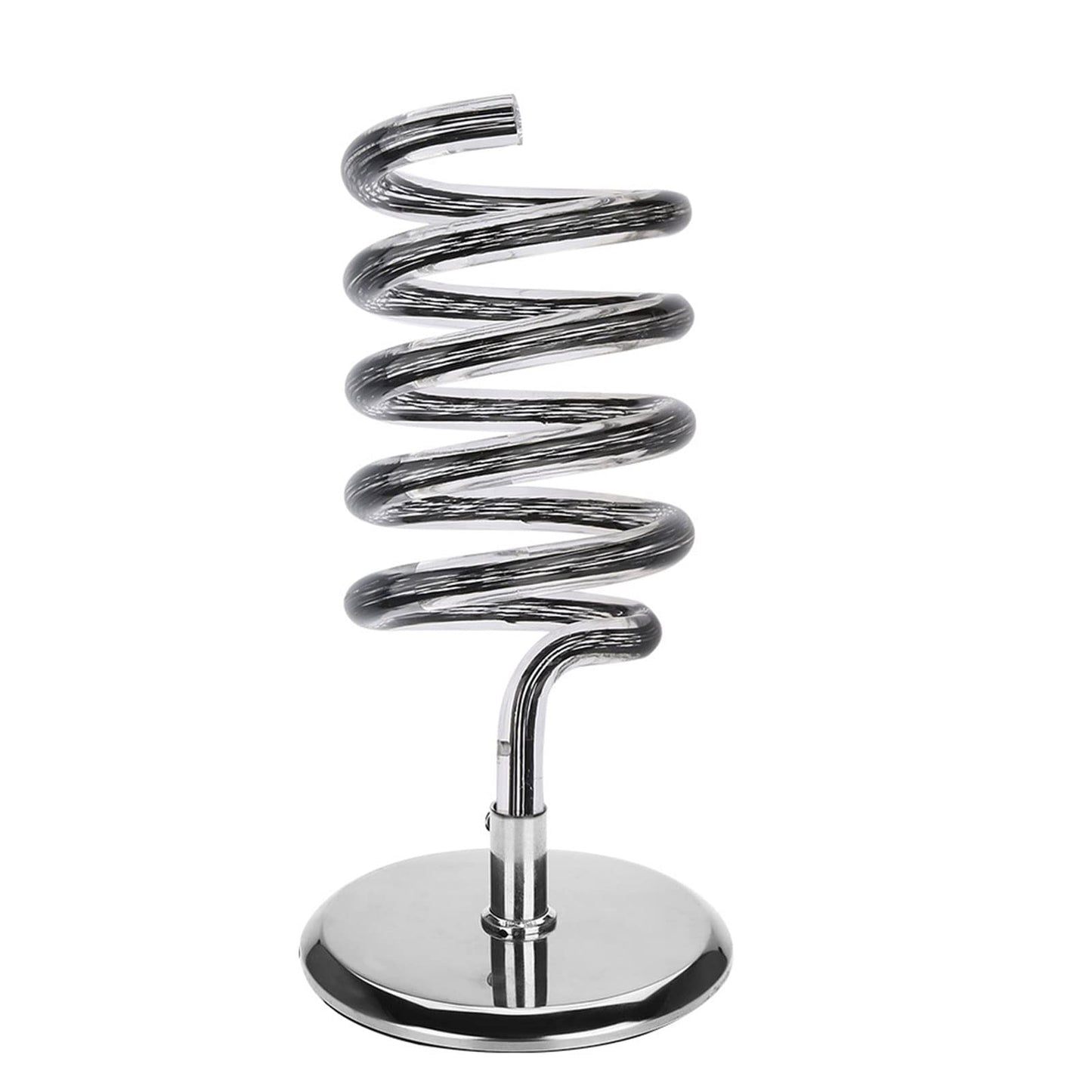 Ejoyous Acrylic Hair Dryer Holder Prevent Falling Desktop Hair Dryer Holder Stand with Stainless Steel Base