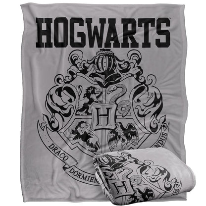 HARRY POTTER Hogwarts Athletic Officially Licensed Silky Touch Super Soft Throw Blanket 152 x 127 cm