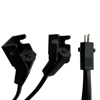 STAIGO Electric Recliner Lift Chair 2 Pin Splitter Lead Y Cable Splitter Lead Y-Splitter Cord Connecting 2 Motors to 1 Power Supply for Electric