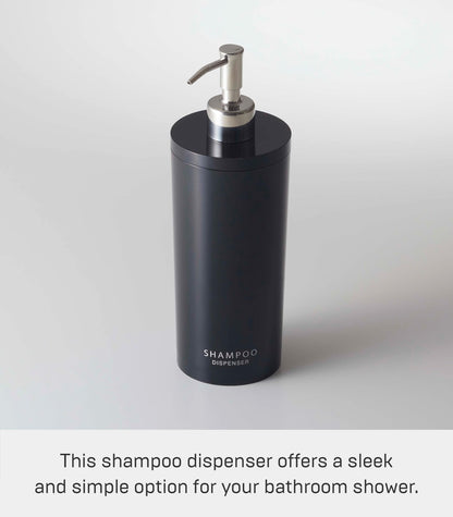 TOWER 2 WAY PUMP DISPENSER ROUND BK
