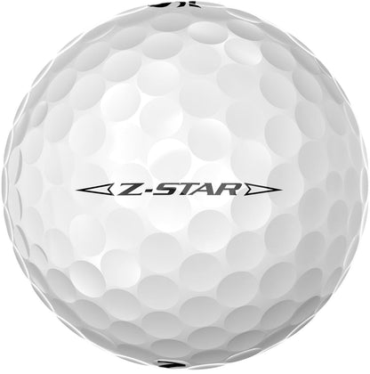 Srixon Z Star 8 - Dozen Premium Golf Balls - Tour Level - Performance - Urethane - 4 pieces - Premium Golf Accessories and Golf Gifts, PURE WHITE