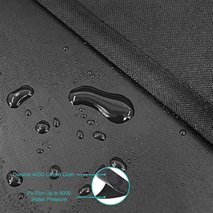 Skyour Table Tennis Table Cover Outdoor Indoor Foldable Ping Pong Table Protector Waterproof Dustproof Folding Table Tennis Table Storage Covers