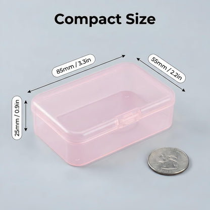 LJY Pink Bead organiser Boxes, 28 Pack, 3.3 x 2.2 x 1 in