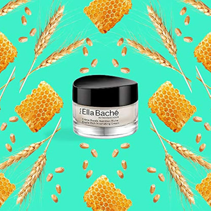 Royale Rich Nourishing Cream | A royal and protecting honey-flavoured nutrition for very dry skin, formulated in a cream rich in Vitamin E and Omega 6 of wheat germ oil | Made in France | 50 ml