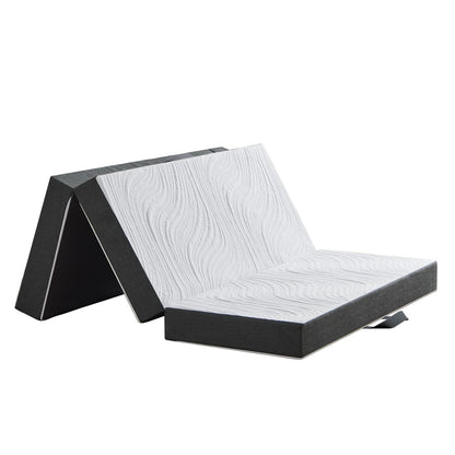 Twirest Folding Mattress,Single Foldable Memory Foam Mattress,90x190x15cm