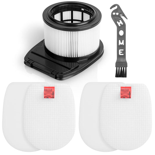 IZ300UKT Filters Set for Shark IZ300, IZ300UK, IZ300UKT, IZ320 IZ320UK, IZ320UKT Anti Hair Wrap Cordless Vacuum Cleaners (IZ300(1+2))
