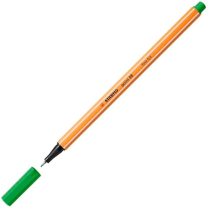 STABILO point 88 - Fineliner - Pack of 15 - Assorted Colours