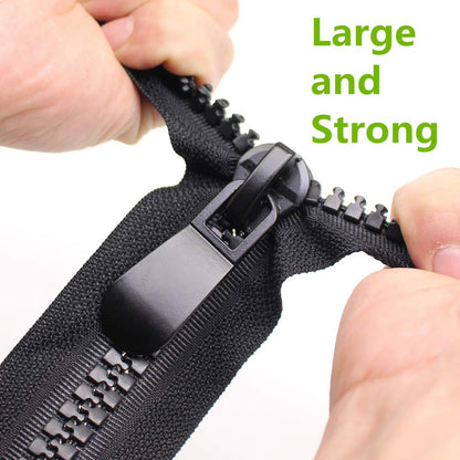 YaHoGa 96 cm #15 Large Zip Plastic 2 Way Separable 11 mm