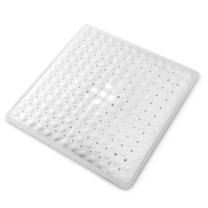 KEPLIN Premium Non-Slip Shower Mat - 164 Suction Cups, BPA & Latex Free, Mildew Resistant, Machine Washable - Safe