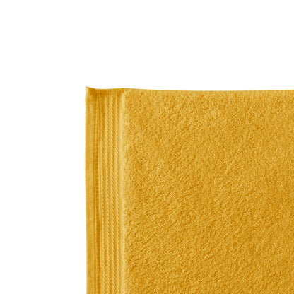 RIZO Top Towel - Set of 1 Shower Towel - Bath Towels - 100% Combed Cotton - 600 g/m2 - Measure 70 x 140 cm - Gold