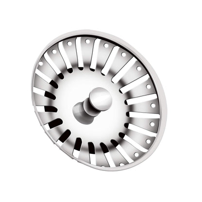 1 PC 84mm Kitchen Sink Plugs, Stainless Steel Kitchen Sink Strainer Plug Waste Stopper Sink Strainer Replacement Sink Plug Basket Strainer Sink Drain