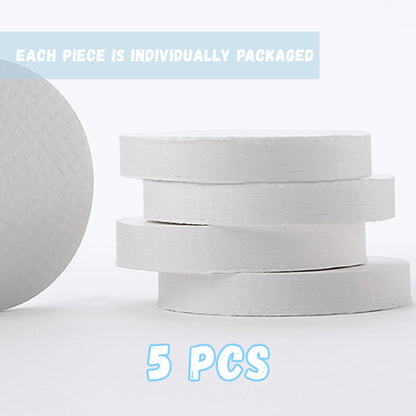 ERHAOG Compressed Towel Tablets - 140 * 70 cm Compressed Bath Towel, 5 Psc Large Disposable Bath Towels for Travel