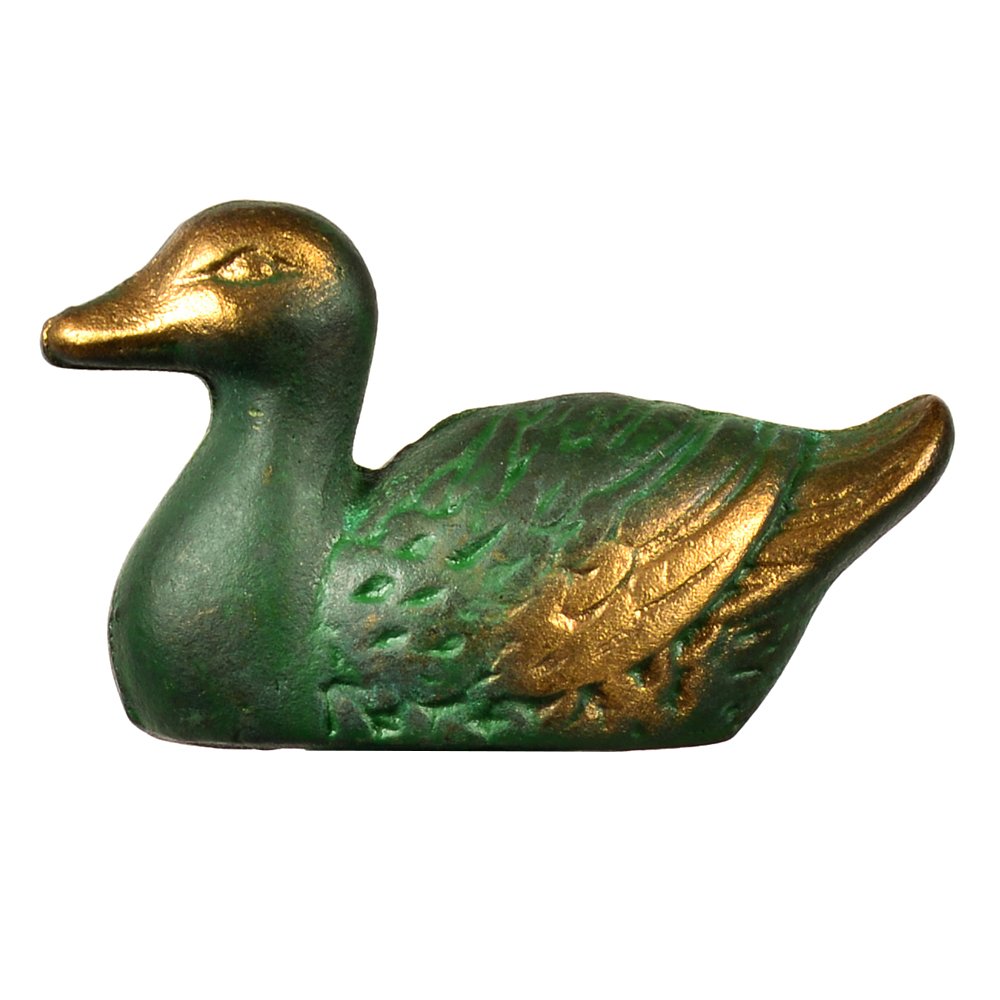 Variosan Retro Garden Tap, 1/2-Inch, Patinated Brass, Large Gap Between Tap and Wall, Solid Wall Rosette