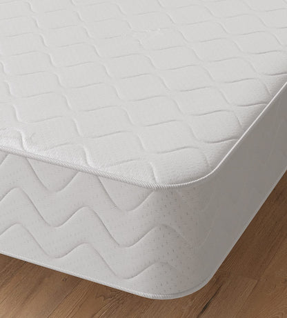 Starlight Beds Cooltouch Hybrid European Small Single Mattress  Memory Foam Mattress with Springs, Maximum Value, 18cm Deep, Plush, White,(80cm x