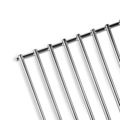 onlyfire GCG-8544 Stainless Steel Cladding Rod Grill Grates Fits for Weber 7637 Spirit II 200 and Spirit 200 Series Gas Grills,Set of 2