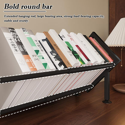 SINBINTA Expandable Tilting Bookcase (Black)