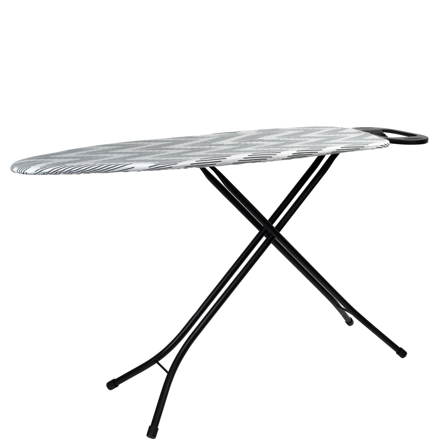 Beldray LA031213BLKFEU7 Ironing Board  Folding Collapsible Ironing Table, Adjustable Iron Rest, 7 Height Options, Thick Underlay, Lightweight,