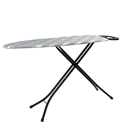 Beldray LA031213BLKFEU7 Ironing Board  Folding Collapsible Ironing Table, Adjustable Iron Rest, 7 Height Options, Thick Underlay, Lightweight,