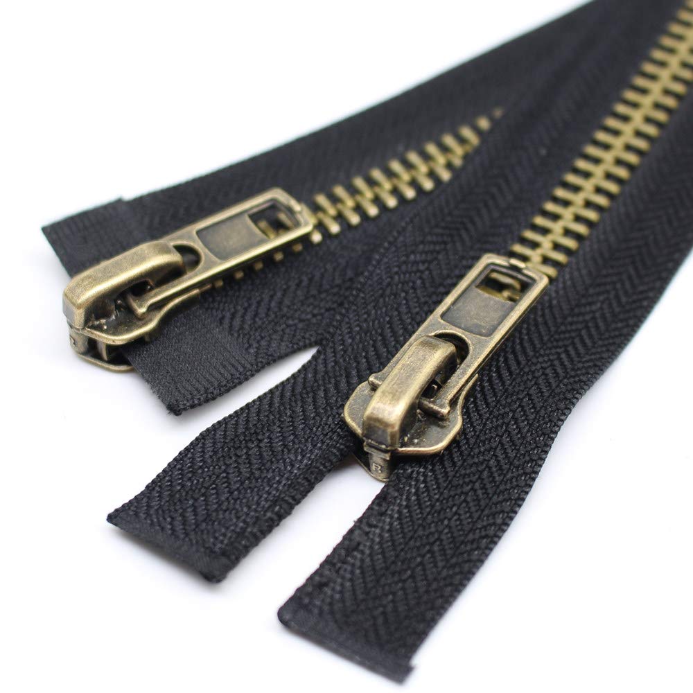 ByaHoGa 73 cm #8 Zip Metal 2 Way Separable Bronze (TW)