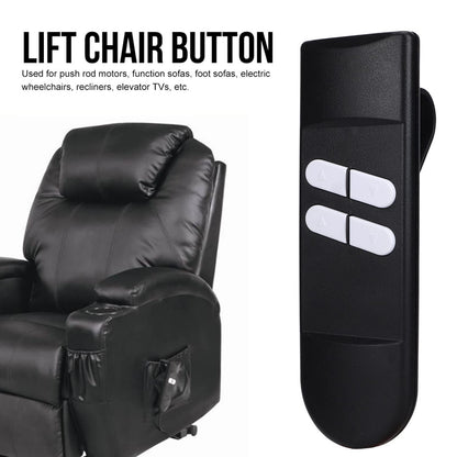 Recliner Chair Electric Switch, 5pin Remote Hand Recliner Chair Controller Handset Universal Electric Lift Recliner Chair Switch Control Recliner