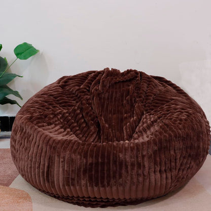 Bestenrose without Filler Bean Bag Cover Stuffed Storage Sofa Chair Cover