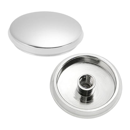36mm 2-Pack Sink Push Button Drain Stopper, Click Clack Pop Up Waste Cover Plug Replacement for Kitchen, Bathroom & Vanity Basins
