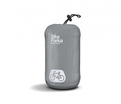 BikeParka STASH Waterproof Bicycle Cover - PAVEMENT Grey