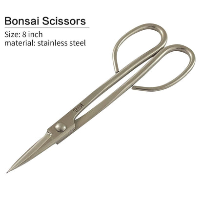 vouiu 4-Piece Bonsai Tool Set,Concave Cutter,Knob Cutter,Trunk Splitter,Bonsai Scissors