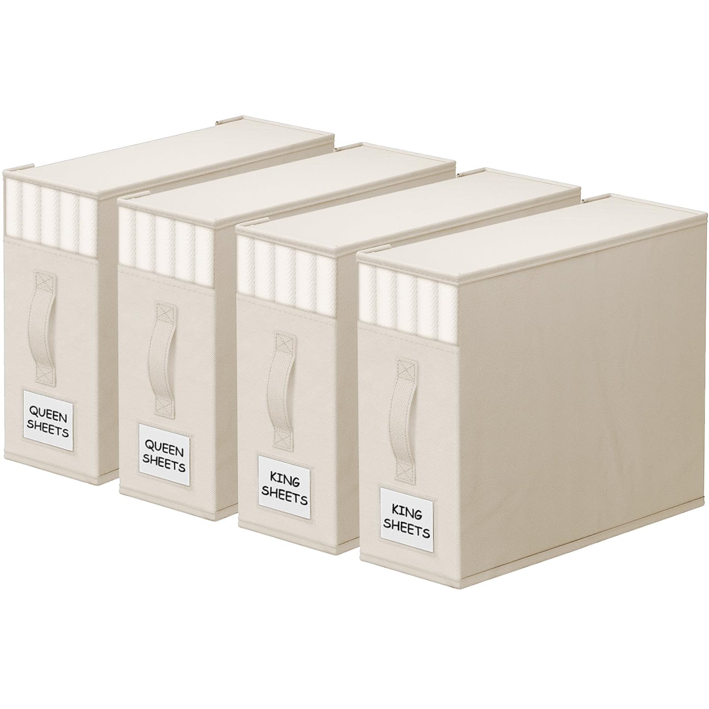 StorageTastic Bed Sheet Closet Organizers and Storage Under Bed Storage