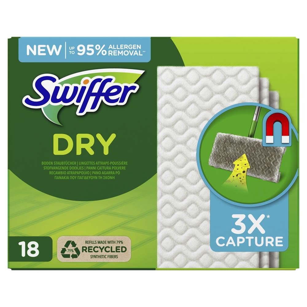 Swiffer - Swiffer Dust Catch Dry Towels - 18 Pieces
