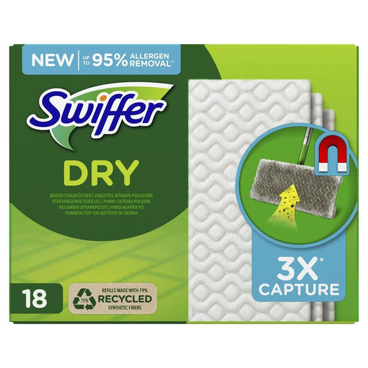 Swiffer - Swiffer Dust Catch Dry Towels - 18 Pieces