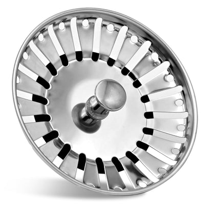 LICQIC Leak Proof Kitchen Sink Strainer Plug, Diameter 84 mm, 1 Pcs