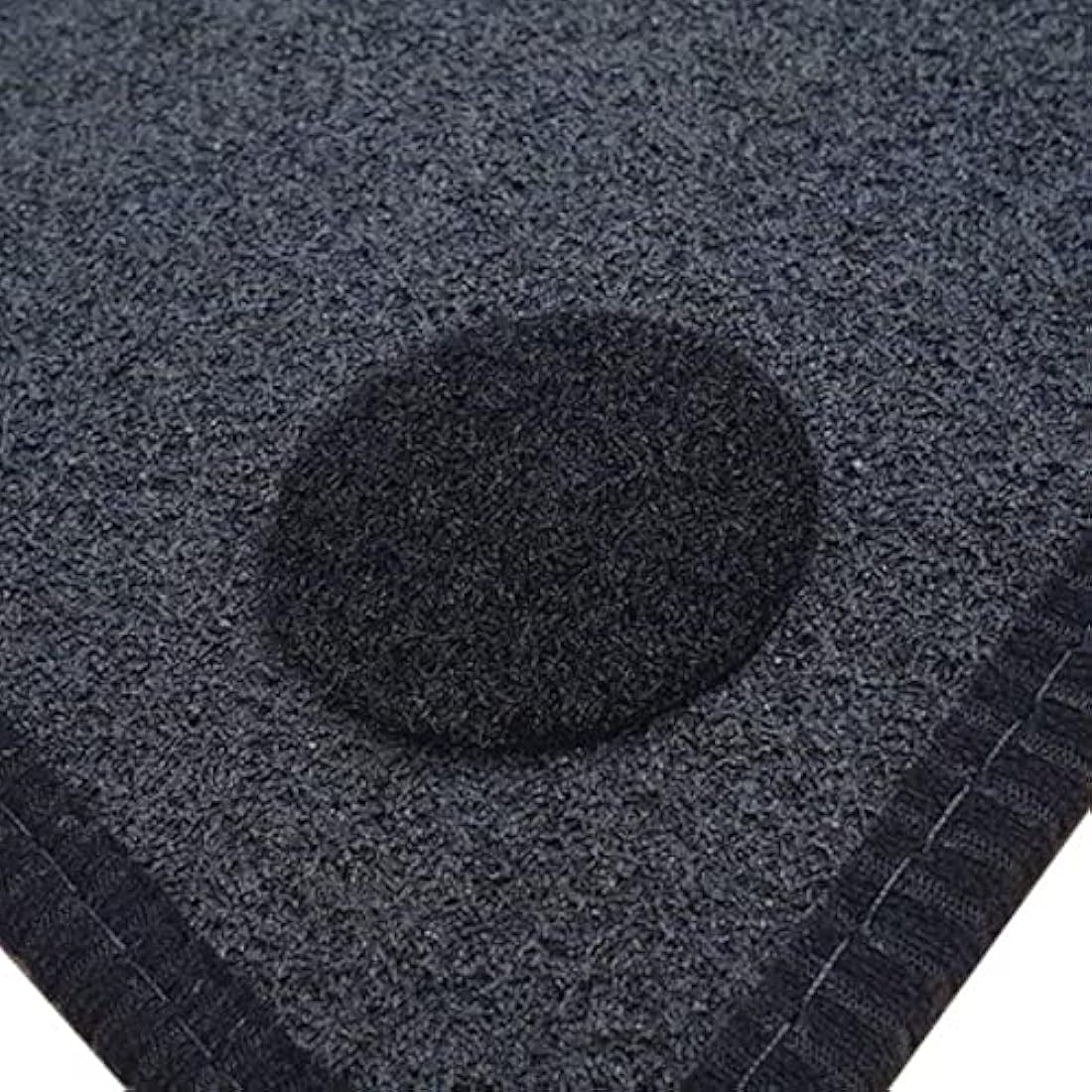 Car Mats FOR BMW 5 Series (F10 / F11) 2013-2016 Grey Carpet & Grey Ribbed Trim & Grey Rectangle Heel Pad [SAPP-1521]