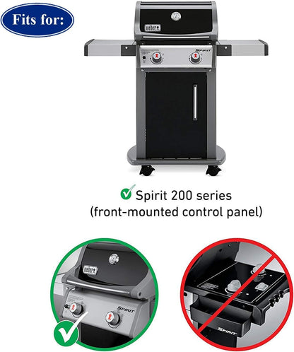 Denmay 7637 44.5 x 26cm Grill Cooking Grates for Weber Spirit E-210, E-220, S-210, S-220 (2013 and Newer), Grill Grids for Weber Spirit I &II 200