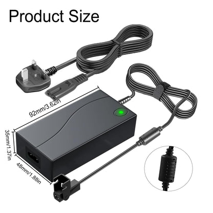 DeJivsin Power Recliner Transformer, Reclining Chairs Adapter 29V 2A AC/DC Power Supply for Lift Chair