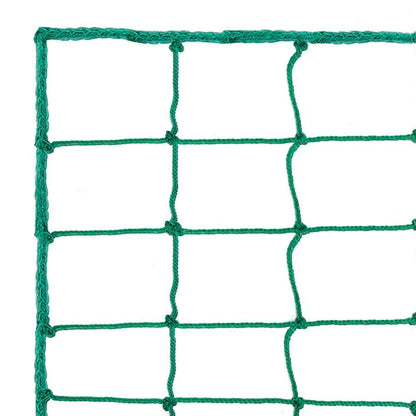 Aoneky Soccer Backstop Net 10x10ft/ 10x20ft/10x30ft, 4'' Square Mesh, 0.1'' Heavy Duty PE Cord - Soccer Football Containment Net Stop Ball Going over