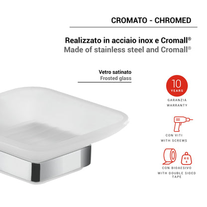 Gedy Soap dish Tonga Chrome