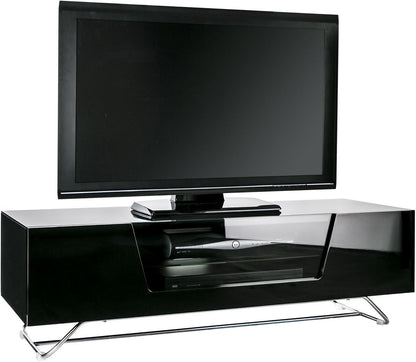 Alphason Chromium 2 1200 TV Cabinet - Black