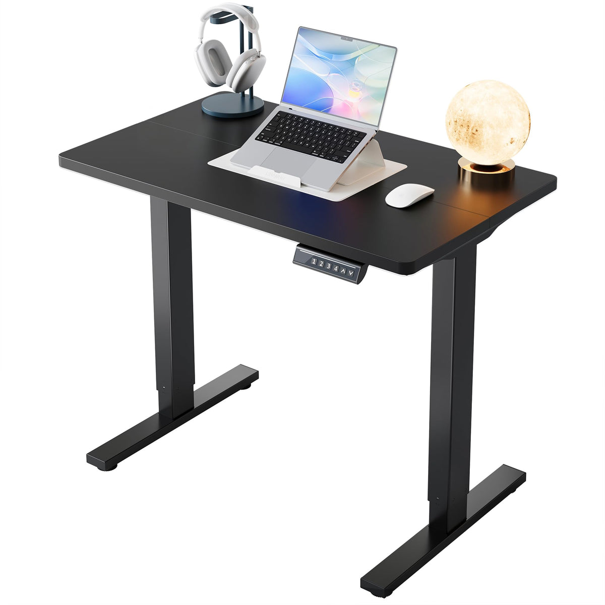 HUANUO Standing Desk 80x48cm mit 4 Memory height settings