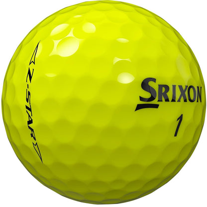 Srixon Z Star 8 - Dozen Premium Golf Balls - Tour Level - Performance - Urethane - 4 pieces - Premium Golf Accessories and Golf Gifts