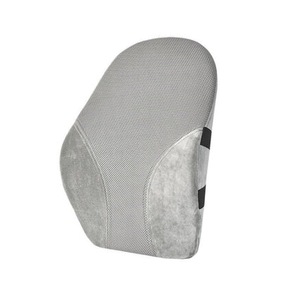 Lumbar Support Memory Foam Back Pain Back Support Office Chair, Car Seat, Gaming, Wheelchair, Travel Adjustable Dual Strap Removable Washable Cover