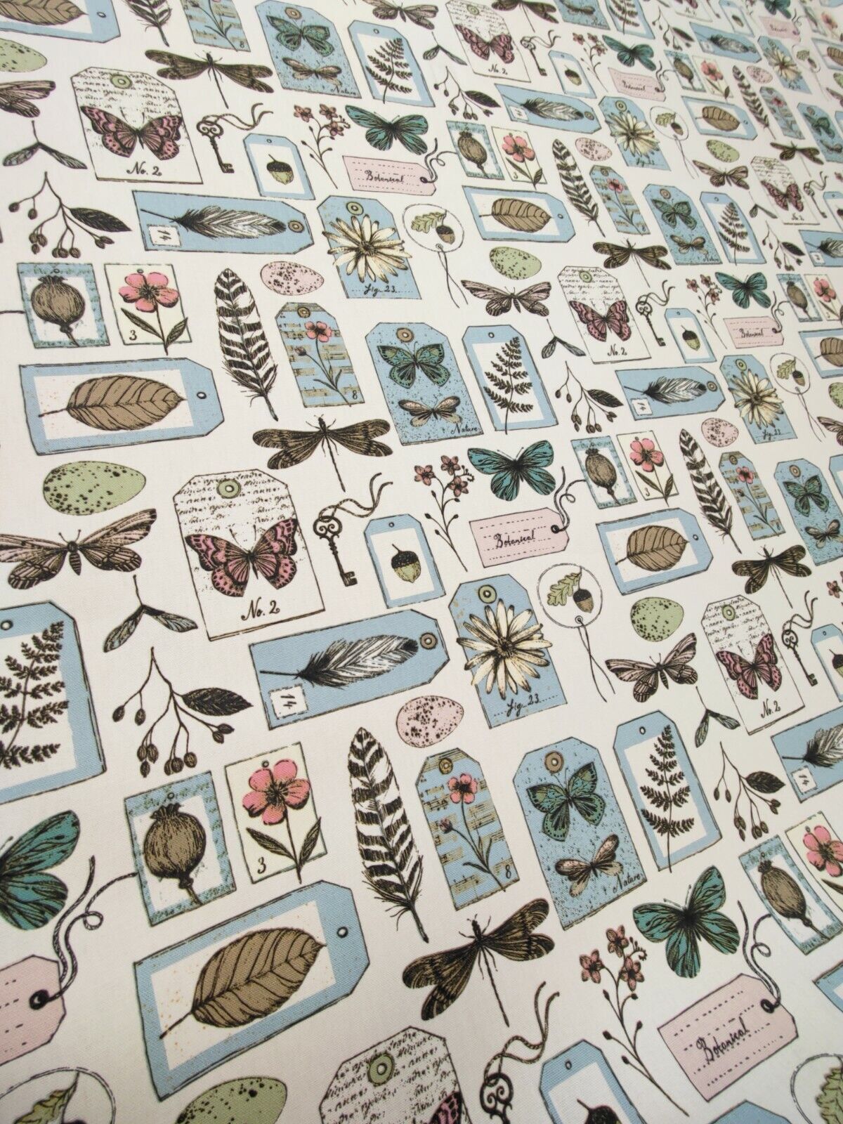 Clarke & Clarke Wildlife Multi Curtain Upholstery Fabric By The Metre