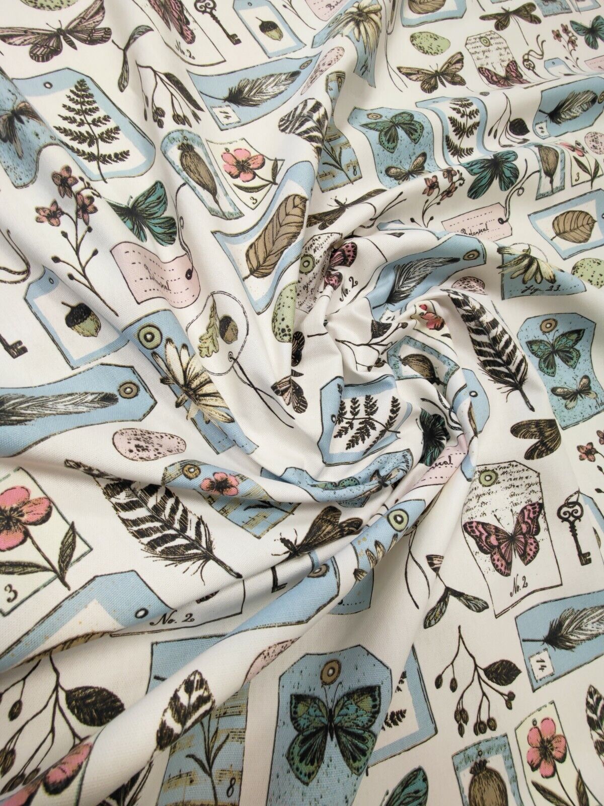 Clarke & Clarke Wildlife Multi Curtain Upholstery Fabric By The Metre