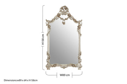 Juliet Rectangular Framed Wall Mirror