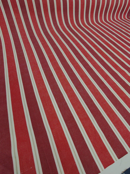 Clarke & Clarke Stamford Crimson Curtain Upholstery Fabric By The Metre