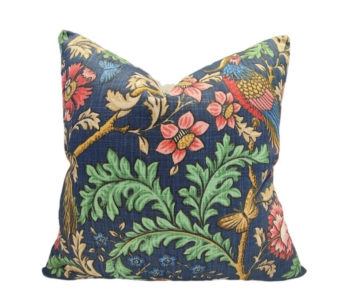 iLiv Oakmere Indigo/Carmine Cushion Cover