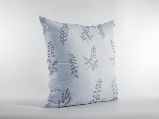 Sanderson Bilberry Dijon/Teal 18" / 45cm Cushion Cover