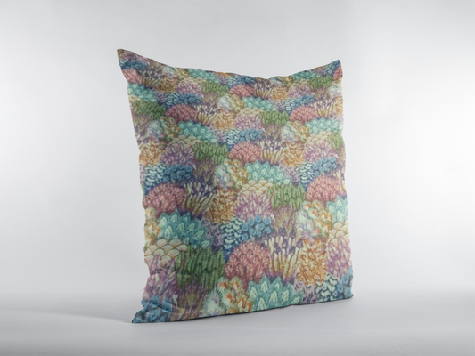 Art Of The Loom Peacock Cushion Cover